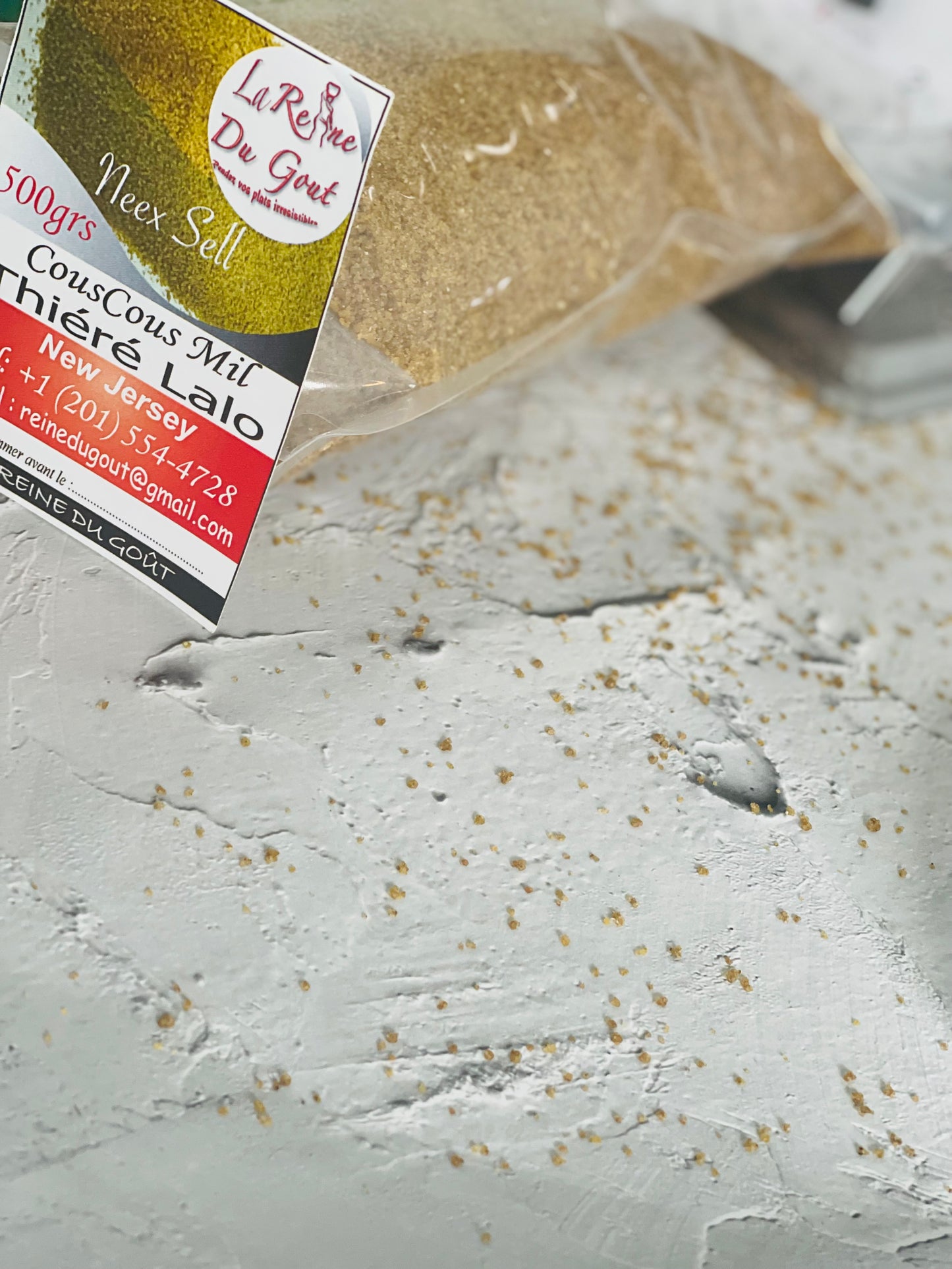 CHERREH COUSCOUS – Steamed Millet Flour.