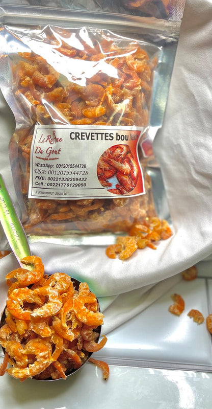 Sun-Dried Shrimp (Traditional Senegalese Seafood)