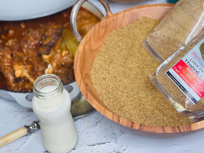 CHERREH COUSCOUS – Steamed Millet Flour.