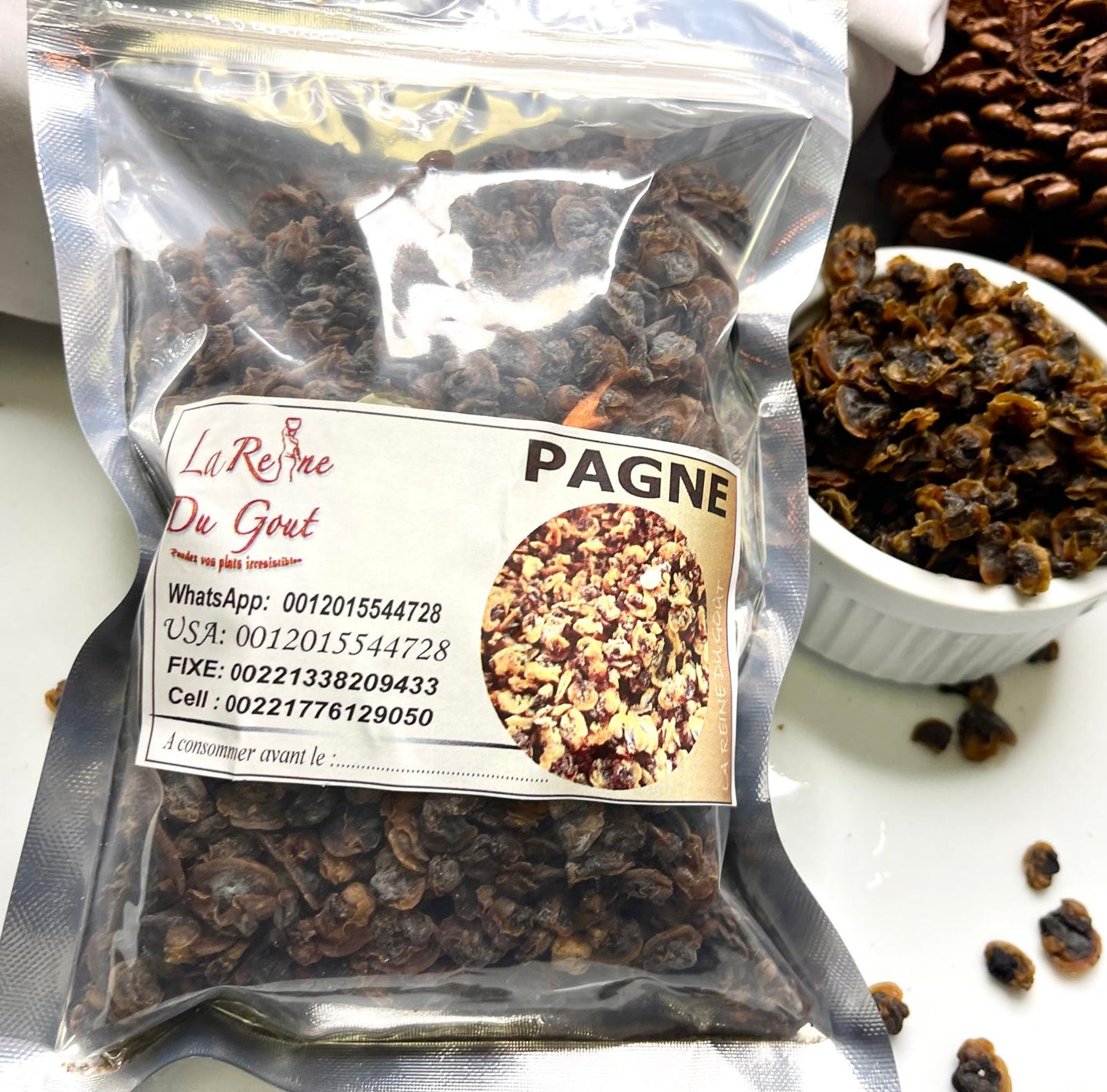 Pagne – Dried Clams (Traditional Senegalese Seafood)
