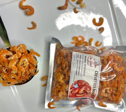 Sun-Dried Shrimp (Traditional Senegalese Seafood)
