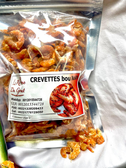 Sun-Dried Shrimp (Traditional Senegalese Seafood)