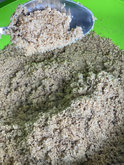 CHERREH COUSCOUS – Steamed Millet Flour.