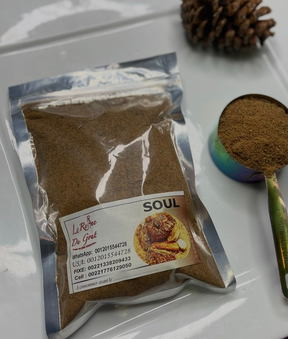 Fermented Locust Bean Grounded (Iru / Dawadawa) – 8 oz (227 g)