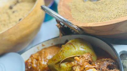 CHERREH COUSCOUS – Steamed Millet Flour.