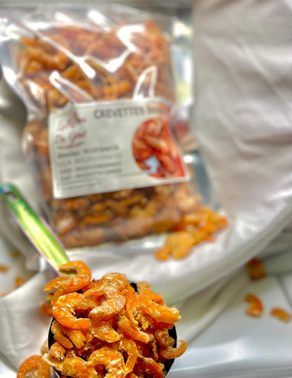 Sun-Dried Shrimp (Traditional Senegalese Seafood)
