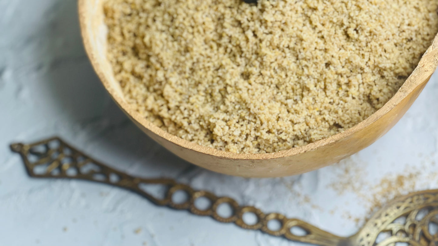 CHERREH COUSCOUS – Steamed Millet Flour.
