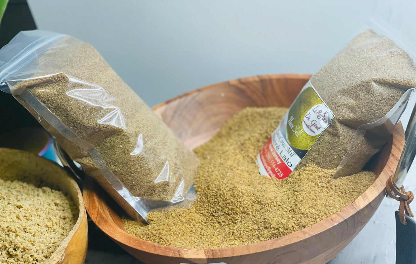 CHERREH COUSCOUS – Steamed Millet Flour.
