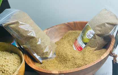 CHERREH COUSCOUS – Steamed Millet Flour.