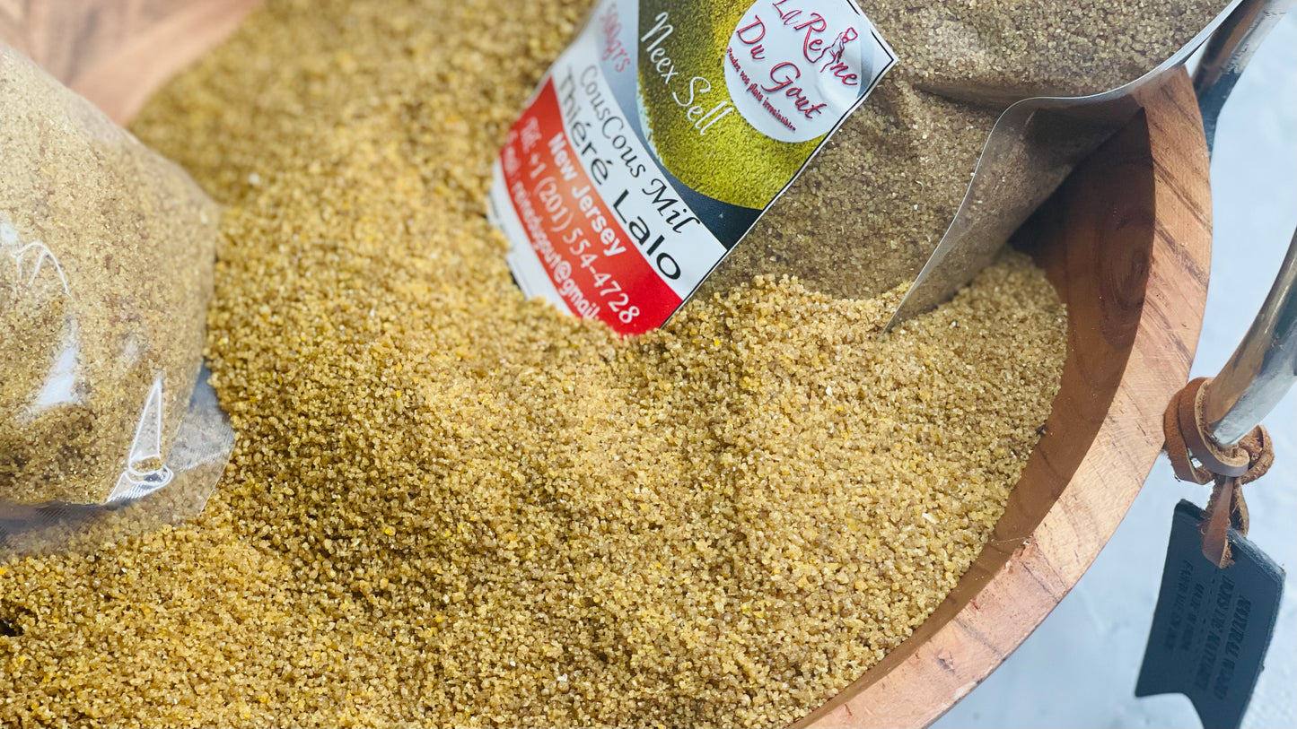 CHERREH COUSCOUS – Steamed Millet Flour.