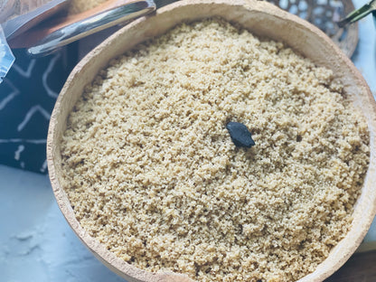 CHERREH COUSCOUS – Steamed Millet Flour.