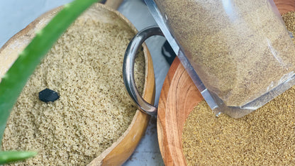 CHERREH COUSCOUS – Steamed Millet Flour.