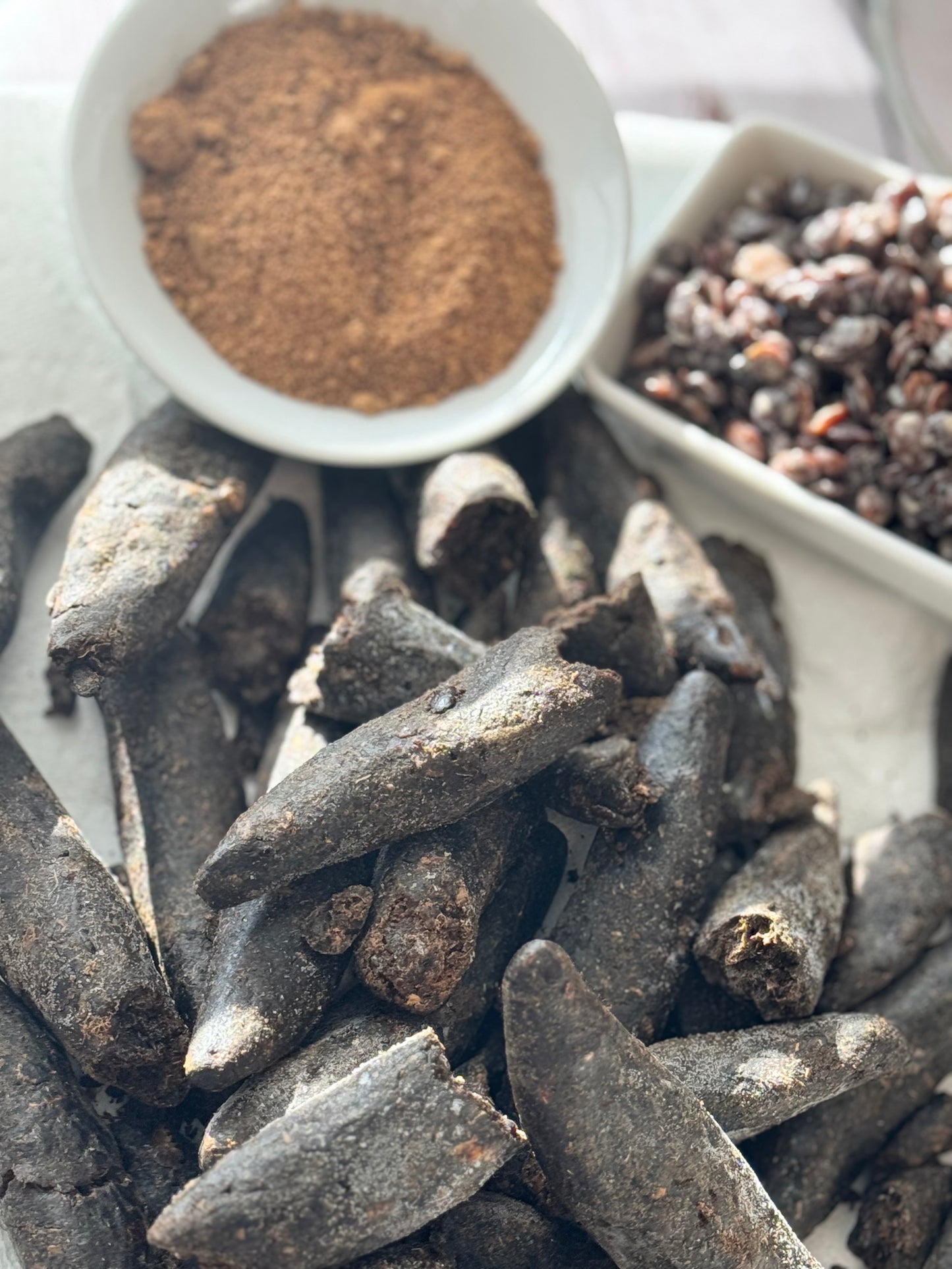 Fermented Locust Bean Grounded (Iru / Dawadawa) – 8 oz (227 g)